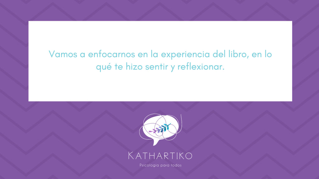 Club de lectura Kathartiko